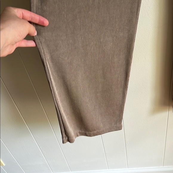 Chico’s Women’s Straight Leg Elastic Waist Beach Lagen Look Capsule Pants Sz XXL - Picture 3 of 9